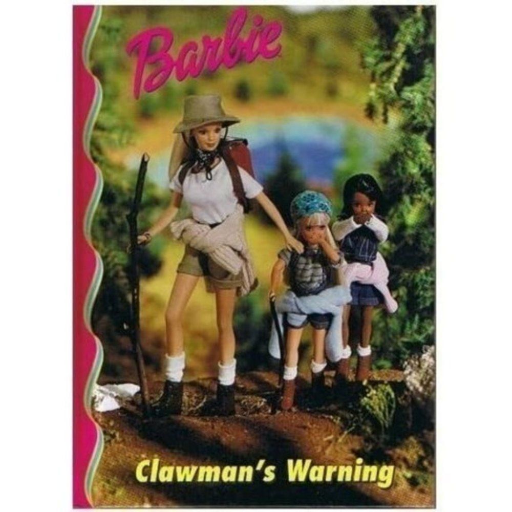 NEW Barbie: Clawman's Warning Children's NEW Hardcover Book Adventure Novel